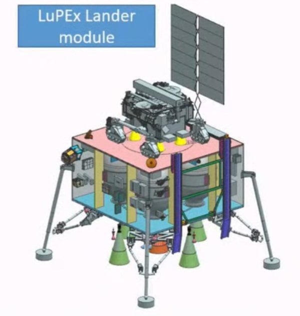 Lander of LUPEX or chandrayaan 4