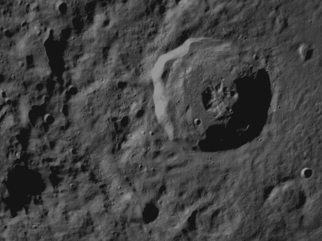 Terrain Relative Navigation camera  of IM1 mission