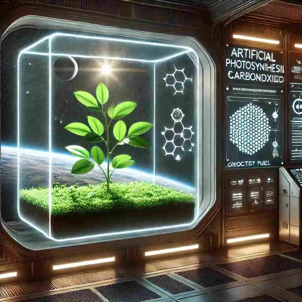 China Uses Artificial Photosynthesis to Produce Oxygen and Rocket Fuel in Space Station